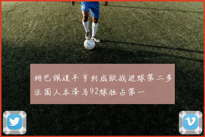姆巴佩追平亨利成欧战进球第二多法国人本泽马92球独占第一